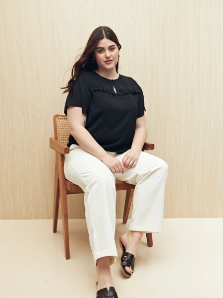 BLUZA ALLIOE BUTTER NEGRO
