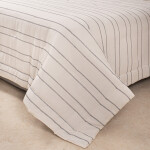 Edredon Col. Naturale Oasis Rayas Espigadas Azules 250 x 240 cm