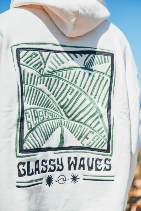 Hoodie Nativo Bordado / Natural - Preventa U