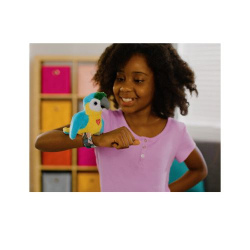 Happy Yappers Aves de Peluche Interactivas con Pulsera Happy Yappers Aves De Peluche Interactivas Con Pulsera