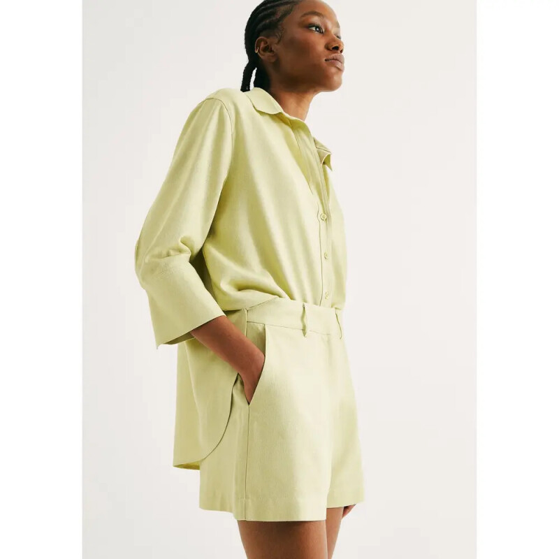 SHORTS FEM VERDE CLARO