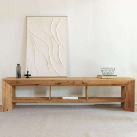 Rack Rustico Madera Reciclada