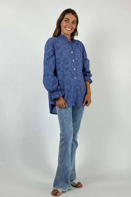 CAMISA TROPICAL azul l/xl