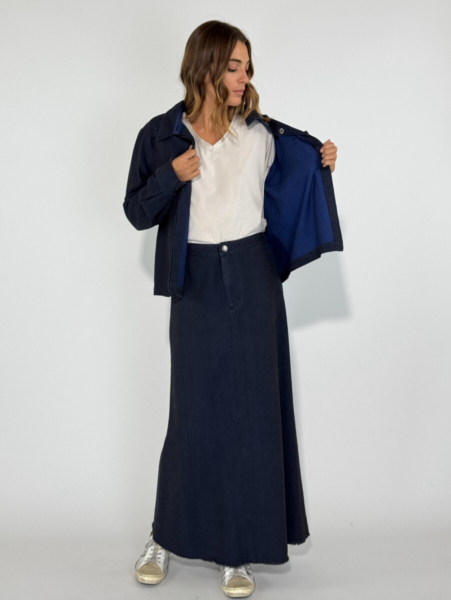 POLLERA TOLEDO - AZUL 