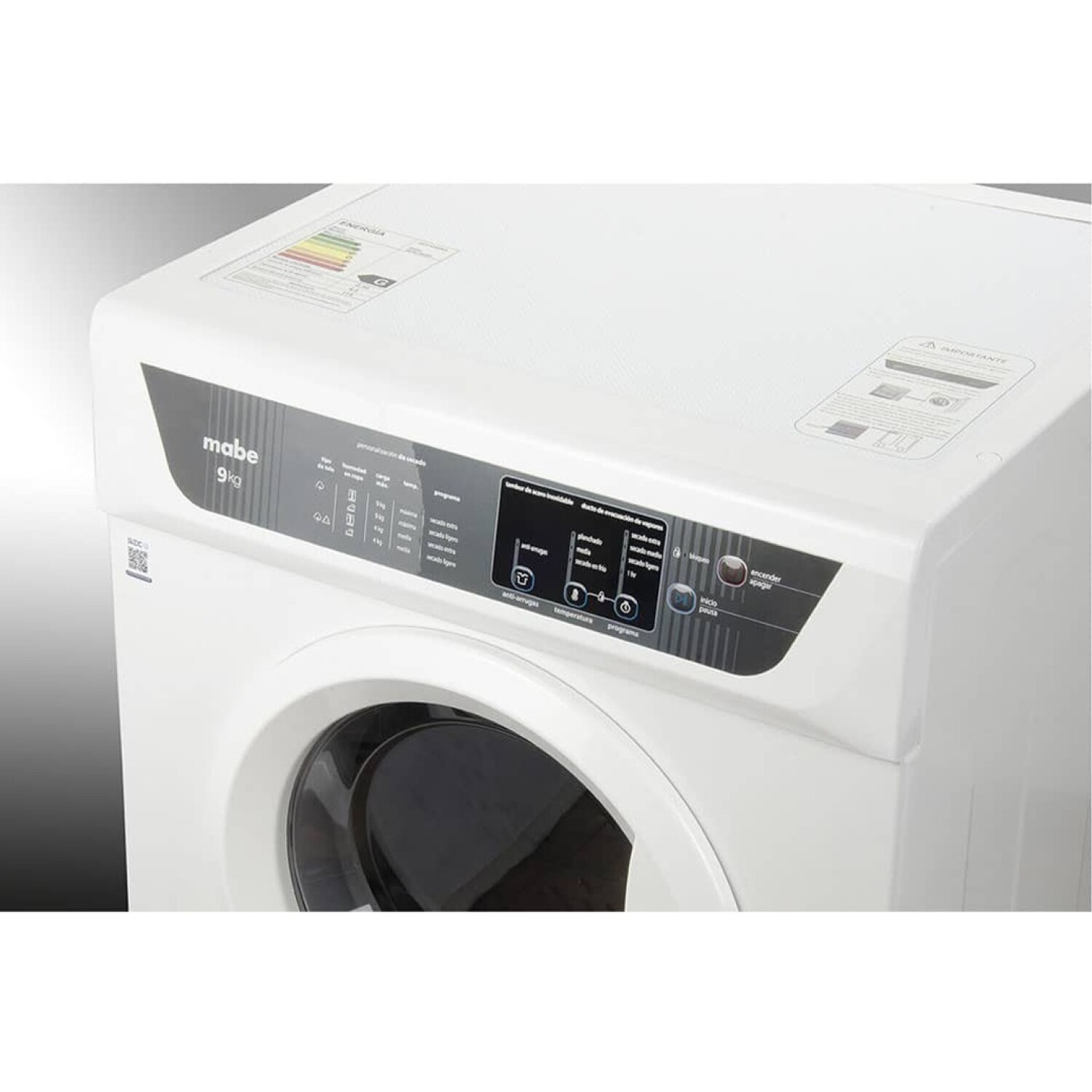 Secarropas Mabe 9 Kg SEM81BDBY Tambor Inoxidable 001 Universo