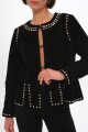Chaqueta Leather Reynalda Negro