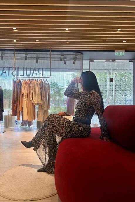 Vestido Bea Animal Print