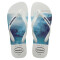 Sandalia de Hombre Havaianas Hype Blanco - Blanco - Azul