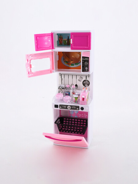 COCINA ACC MUÑECA ROSADO