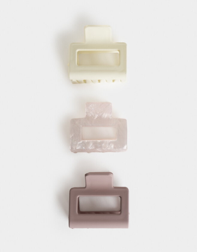 Broches Sets Resina Set De Broches - Combinacion Tricolor