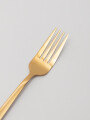 Tenedor Asher Set 4 Un. Dorado Brillante Color Unico