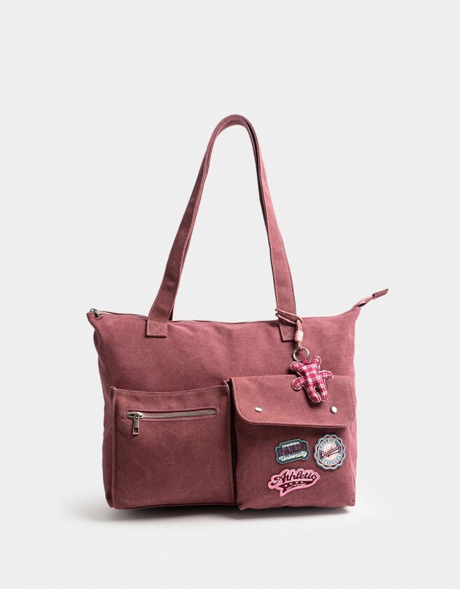 Shopper Bolsos - Rojo Burdeaux