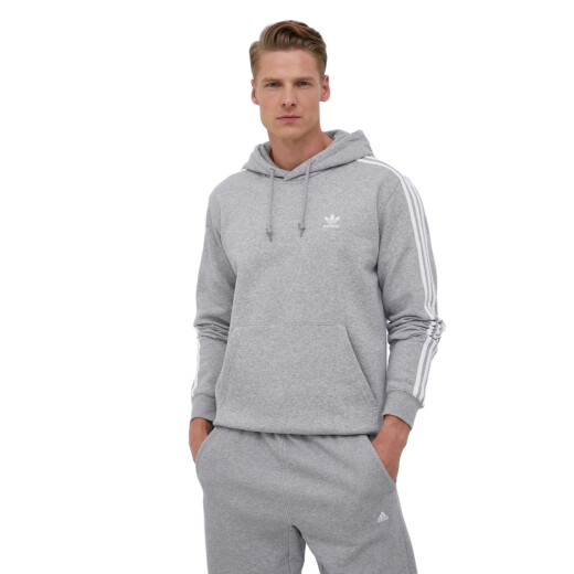 Canguro Adidas 3-Stripes - Gris Canguro Adidas 3-Stripes - Gris