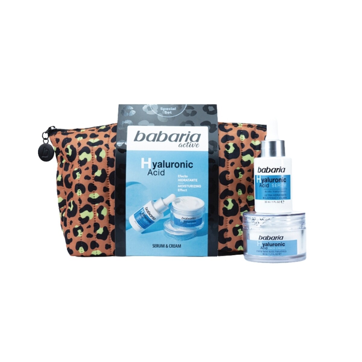 Babaria Necessaire Serum + Crema - Ácido Hialurónico 