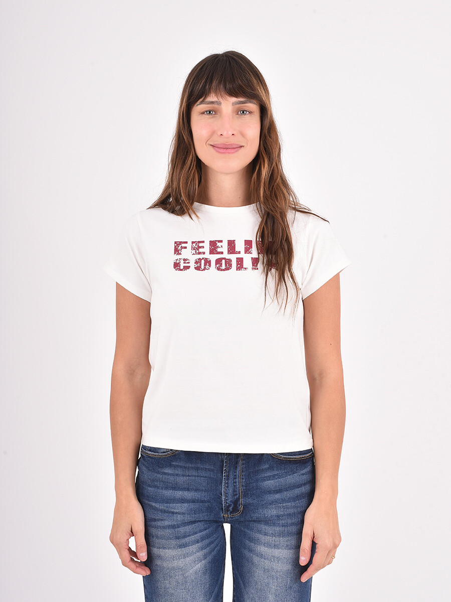 REMERA NELA - OFF WHITE 