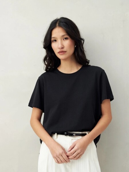 T-SHIRT D.CASSIN ORELIA NEGRO