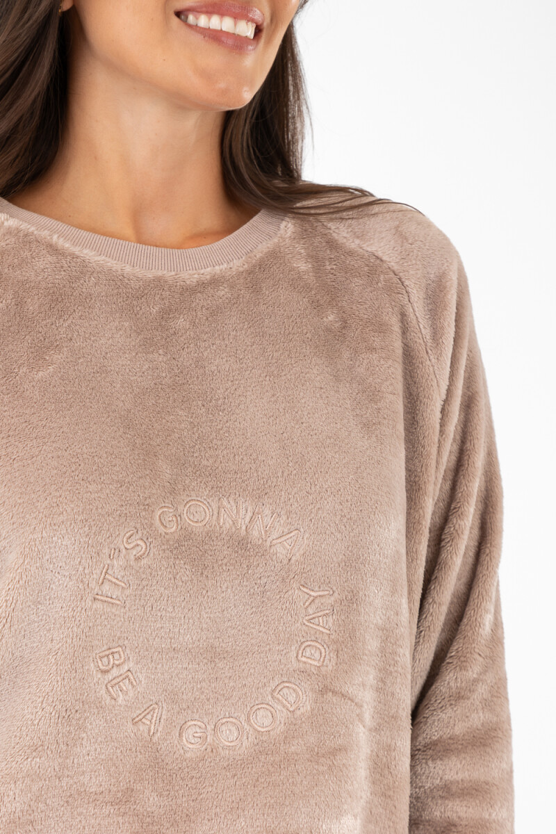 Pijama good day Beige