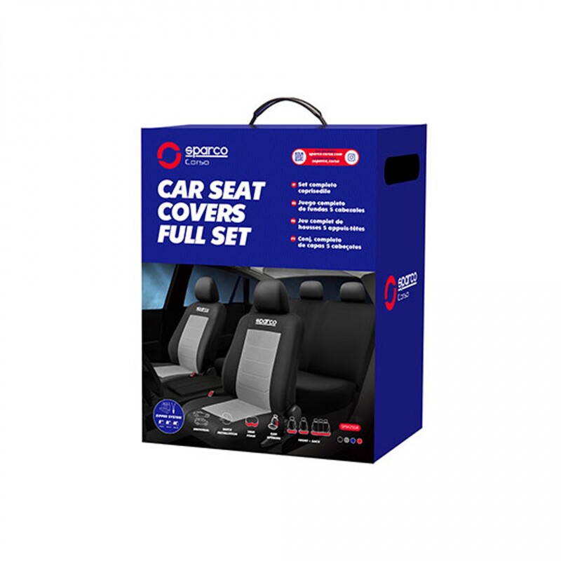 Sparco Cubre Asiento Gris