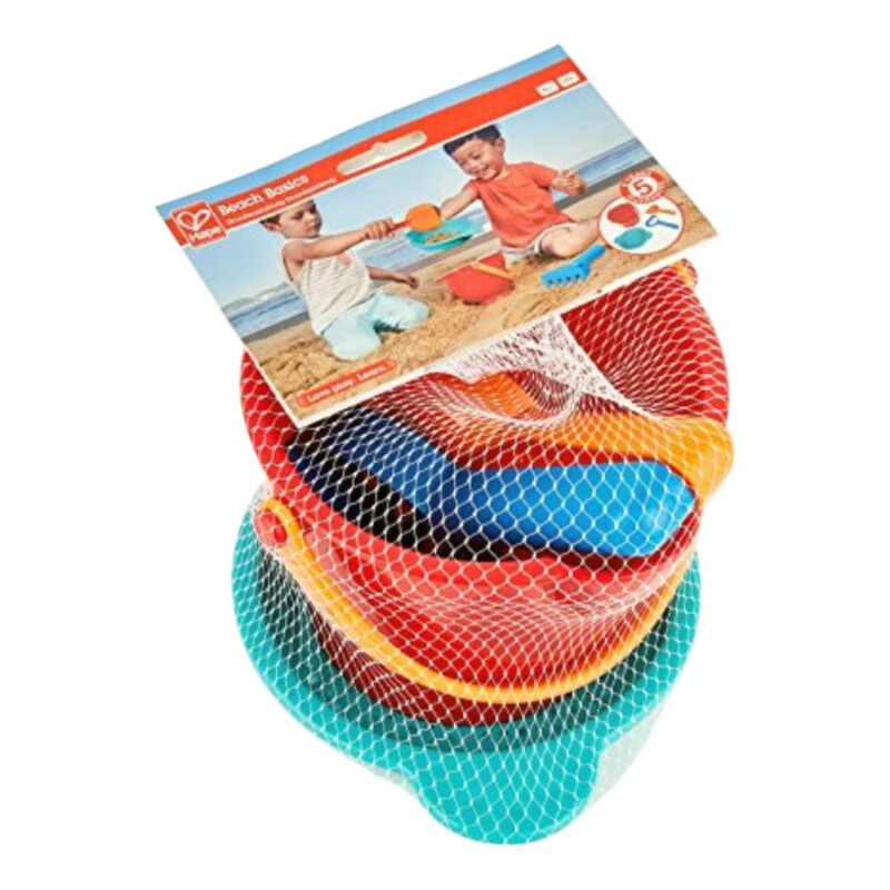 Set De Juguetes De Arena Hape Beach Basics Set De Juguetes De Arena Hape Beach Basics