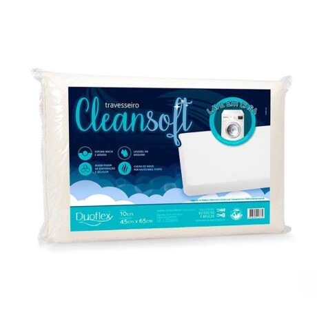 ALMOHADA ESPUMA POLIURETANO ANTIACARO CLEANSOFT ALMOHADA ESPUMA POLIURETANO ANTIACARO CLEANSOFT