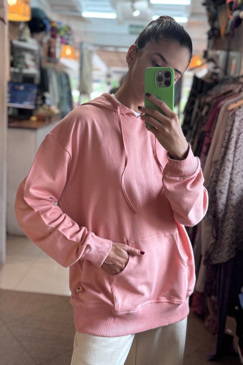 Buzo Oversize Rosa