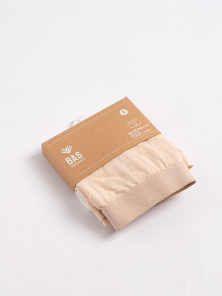 Boxer pack x2 Beige Melange
