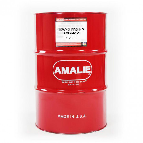LUBRICANTE ACEITES - 10W40 PRO HP SYN BLEND TAMBOR 208LTS. AMALIE MOTOR OIL LUBRICANTE ACEITES - 10W40 PRO HP SYN BLEND TAMBOR 208LTS. AMALIE MOTOR OIL