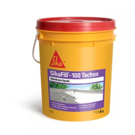 SIKAFILL-100 TECHOS BLANCO 4KG SIKAFILL-100 TECHOS BLANCO 4KG