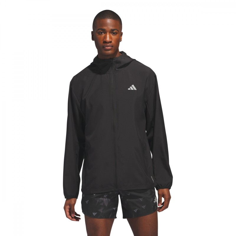 Jacket Run It de Hombre Negro