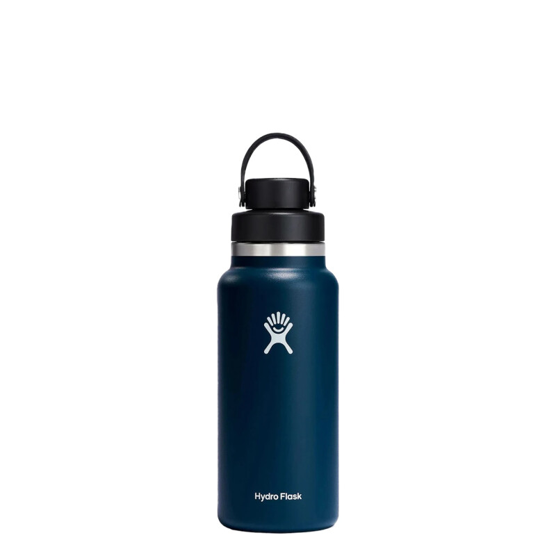 Botella Hydro Flask 32 OZ Wide Chug Cap - Azul Indigo Botella Hydro Flask 32 OZ Wide Chug Cap - Azul Indigo