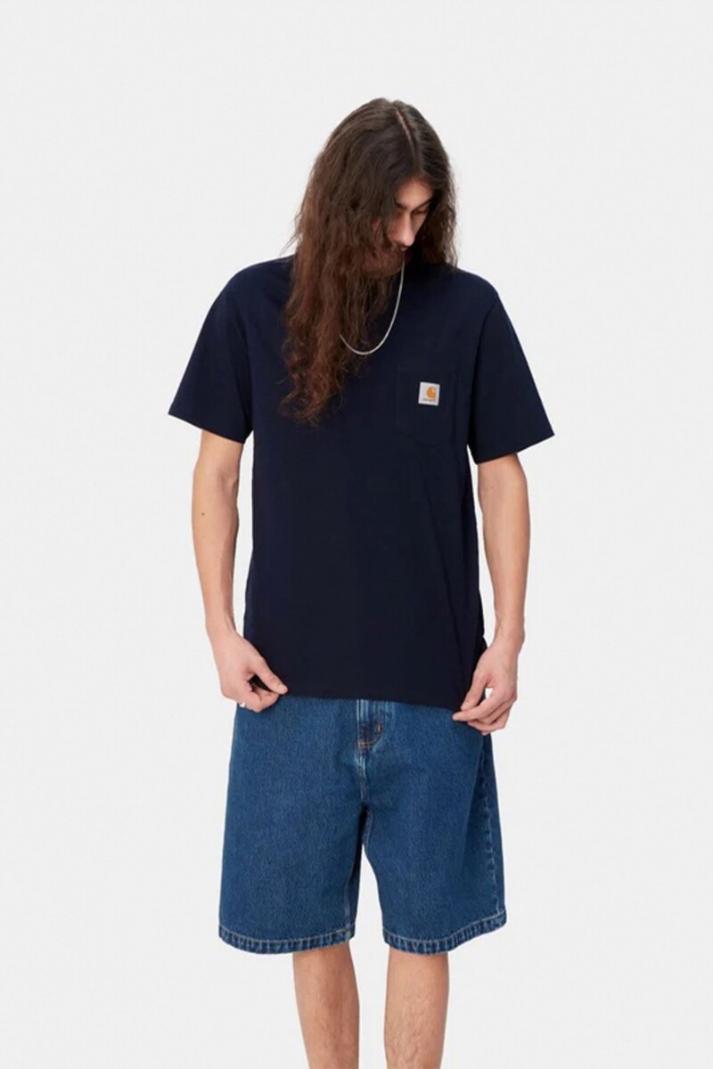 S/S Pocket T-Shirt Azul