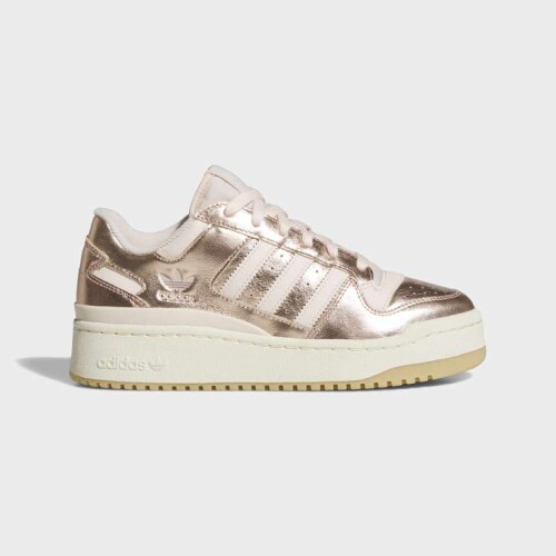 Championes Adidas Forum Bold Stripes Beige