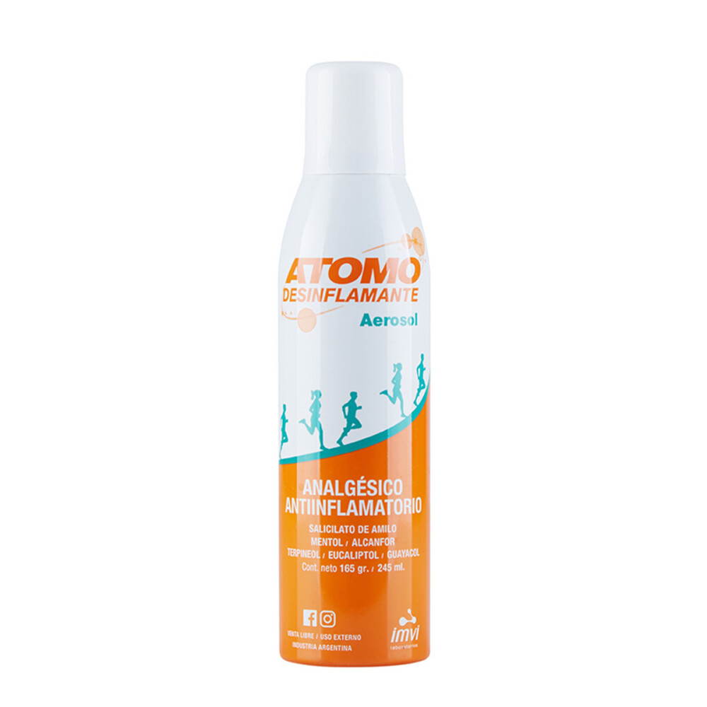 ATOMO DESINFLAMANTE AEROSOL FR. X 245 ML única