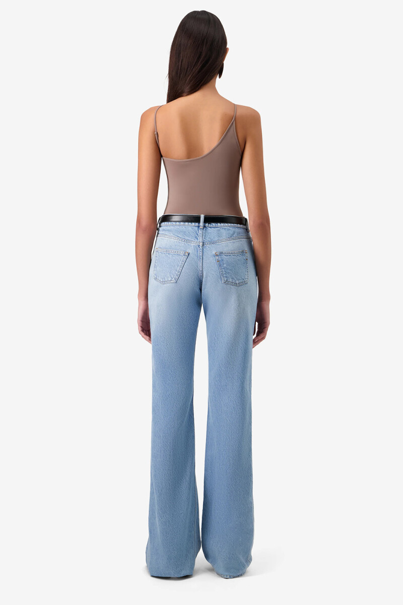 JEAN SUSPENDED DENIM Azul