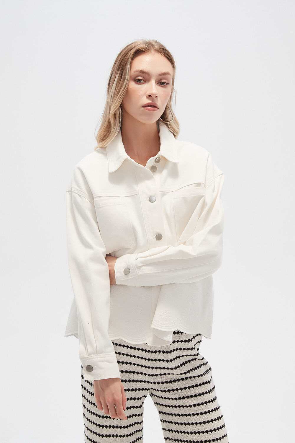 Campera Bimes Marfil / Off White