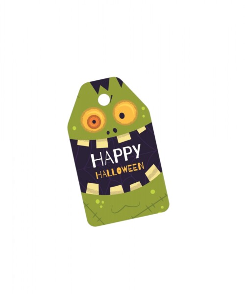 Tag halloween 5x8,5 DISEÑO 3