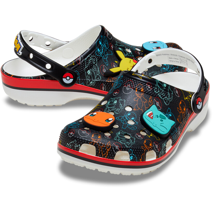 Crocs POKÉMON Print Classic Clog - Unisex Multi