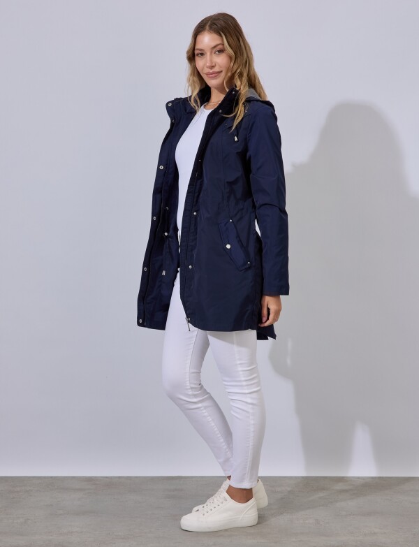 Gabardina Impermeable AZUL