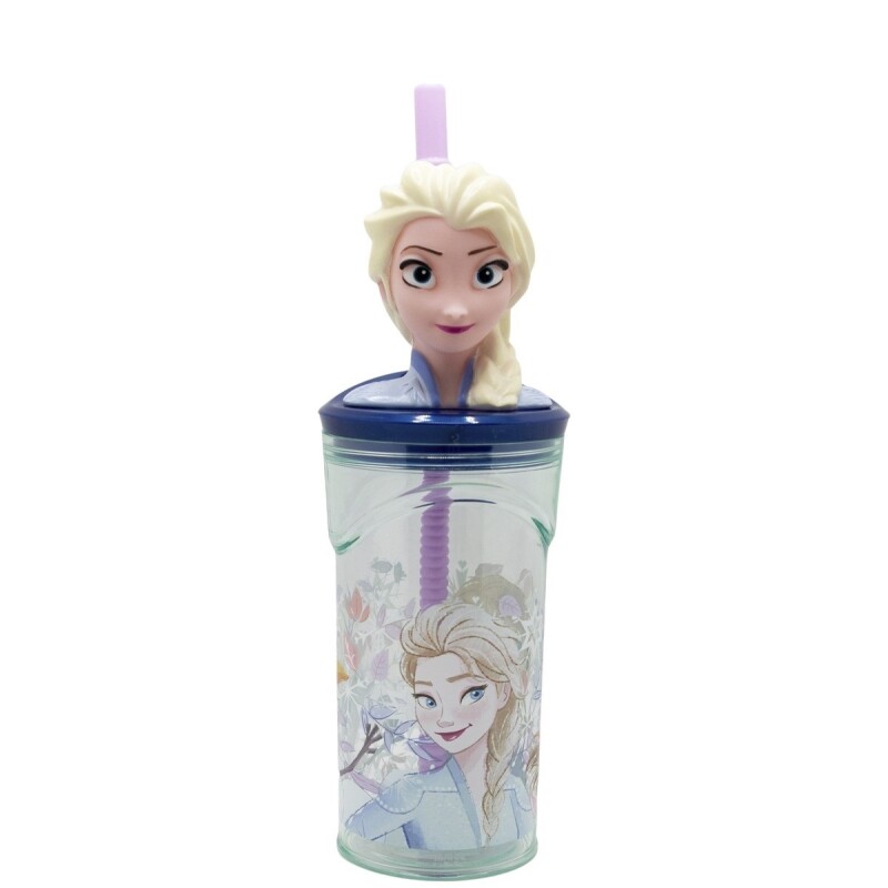 Vaso Alto Tapa/Forma Frozen Stor BAZAR PLASTICO VASO ALTO TAPA/FORMA FROZEN 81066 -