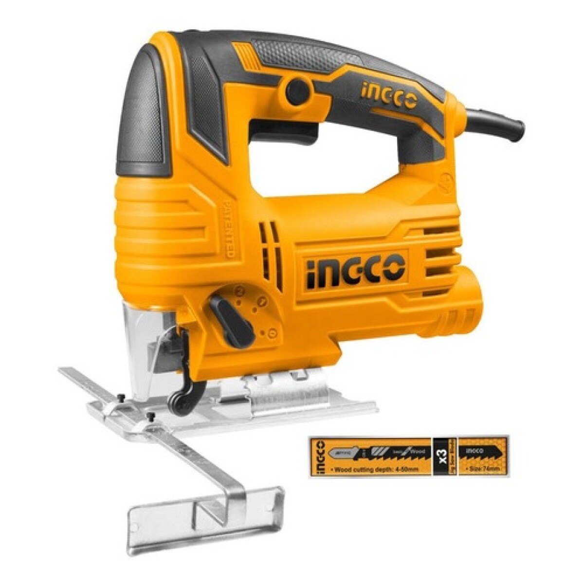 Sierra caladora de mano Ingco 570W 3000Rpm 