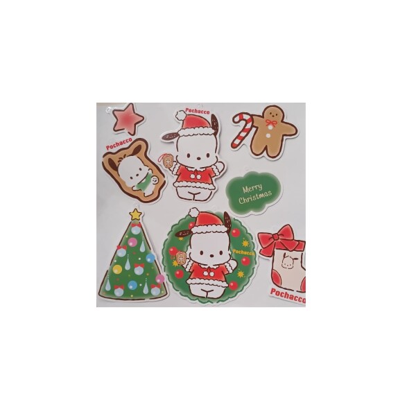 Set colgantes navideños Sanrio Pochacco