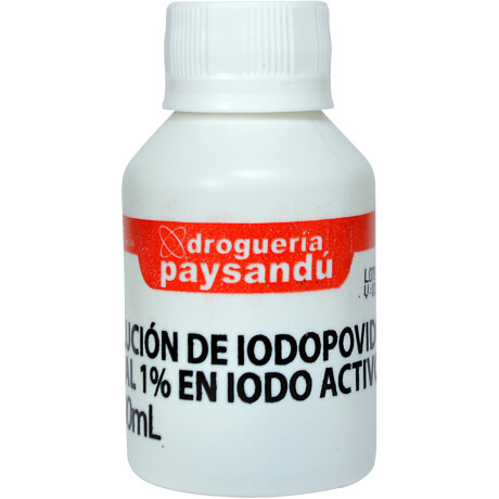 Iodoforo Solución al 1% 100 cc