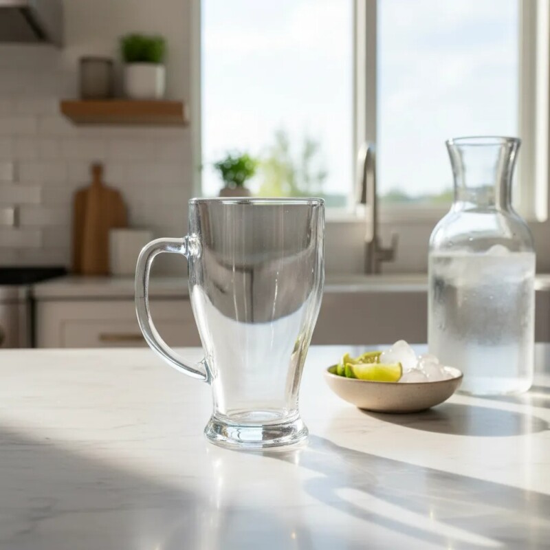 Jarro Mug De Vidrio X 6 Unidades - X-zb102 Jarro Mug De Vidrio X 6 Unidades - X-zb102