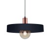 COLGANTE 1L BALCARCE NEGRO Y COBRE COLGANTE 1L BALCARCE NEGRO Y COBRE
