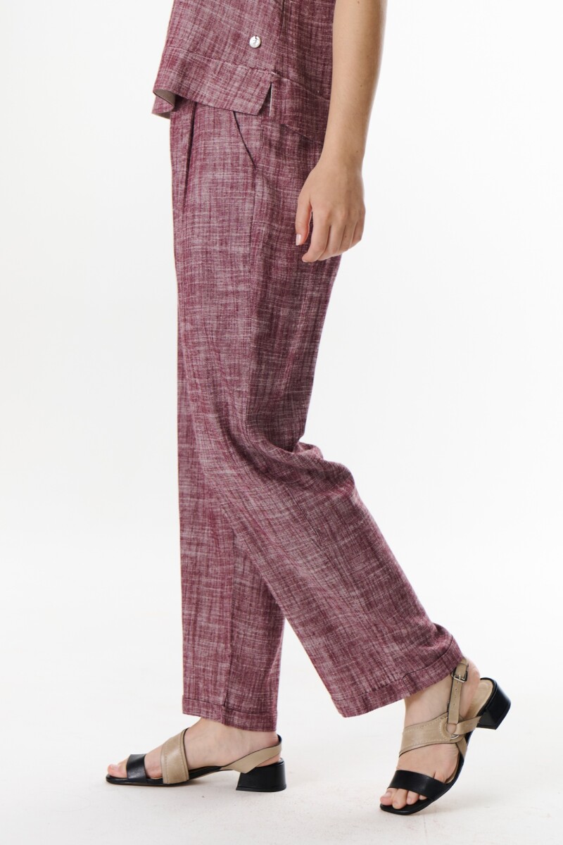 PANTALON MELANIE ROJO