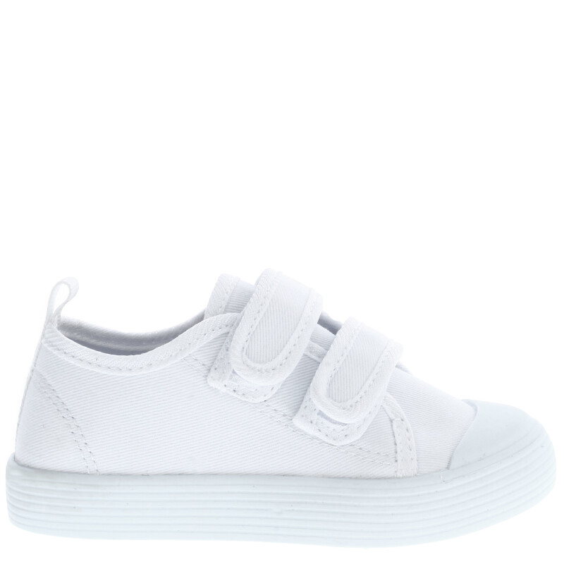 Championes de Niños Croco Kids BLAZE con velcros Blanco