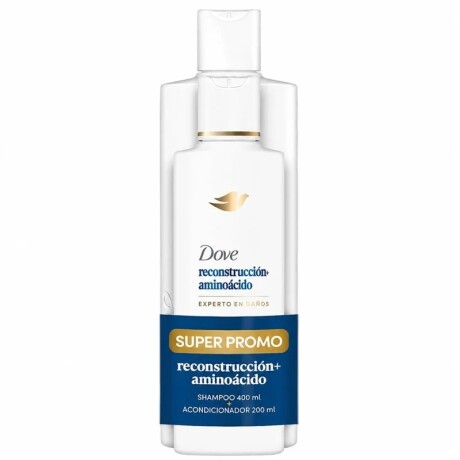 Dove Pack shampoo 400ml + aco 200ml Reconstrucción + Aminoácido