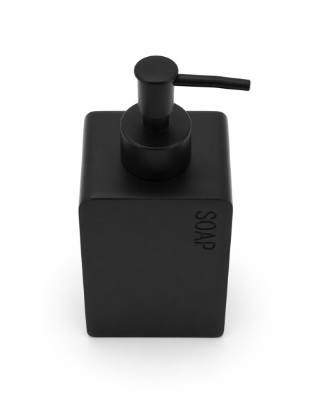 DISPENSADOR DE JABON NEGRO