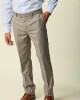 Pantalón Vestir Corte Clásico Beige