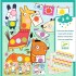 Laminas para jugar con Stickers Animales